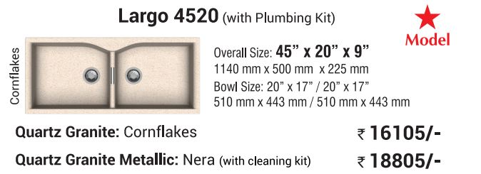 Kitchen Sink - Largo - 4520